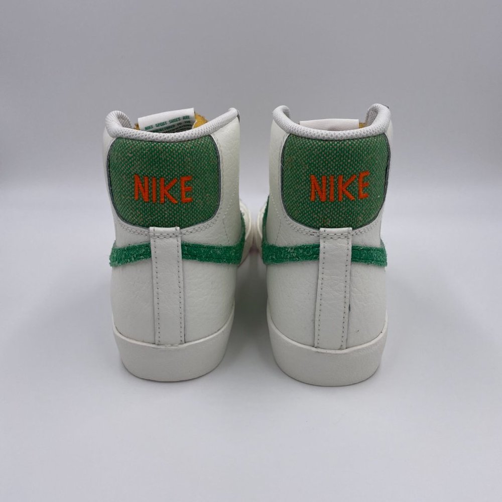 Nike Blazer Mid ' 77 White / Green Womens Shoes - Picture 4 of 8